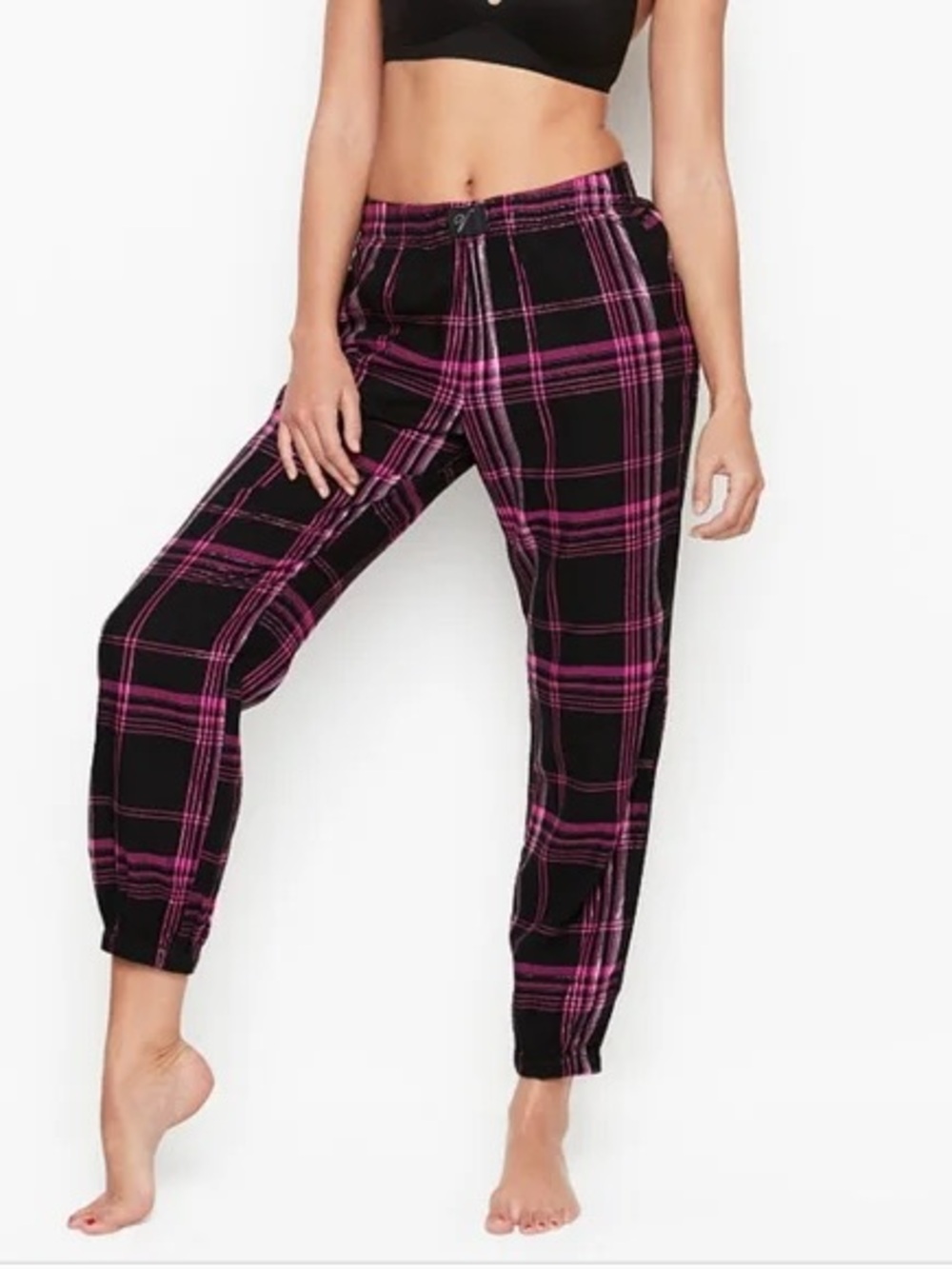 Victoria’s Secret Plaid Pajama Jogger Pants